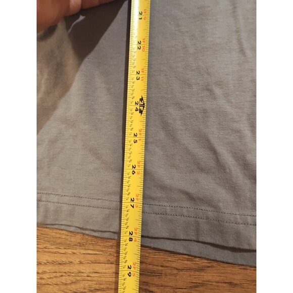 Rhone Reign Tech T Shirt Mens Large Performance Short Sleeve Stretch Gray Active - Picture 4 of 7